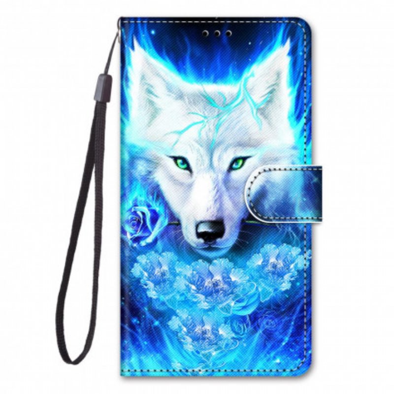 Fodral Samsung Galaxy S21 Ultra 5G Magic Wolf