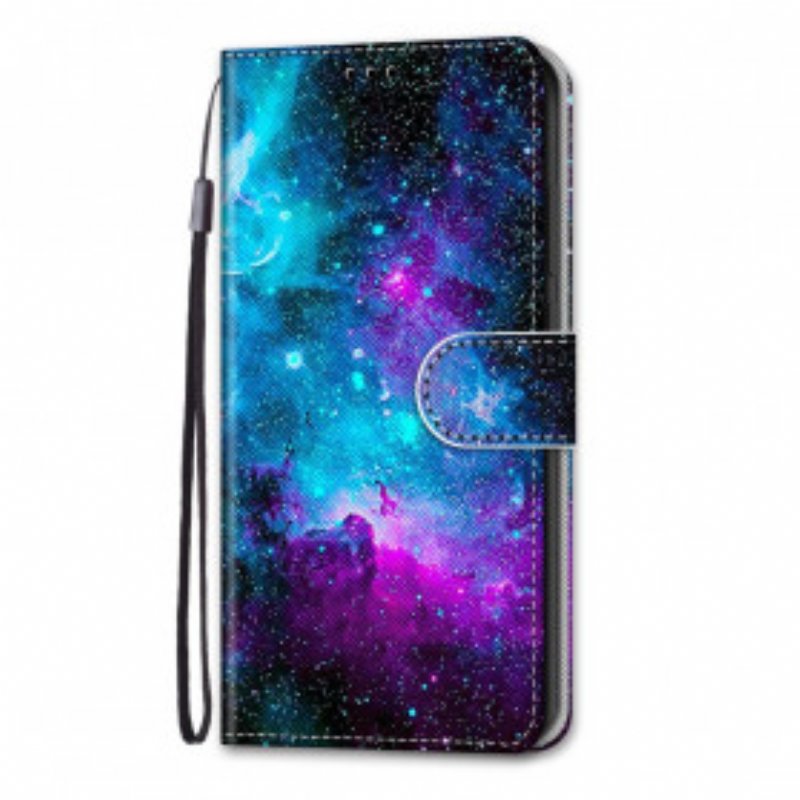 Folio-fodral Samsung Galaxy S21 Ultra 5G Kosmisk Himmel