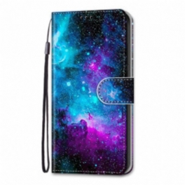 Folio-fodral Samsung Galaxy S21 Ultra 5G Kosmisk Himmel