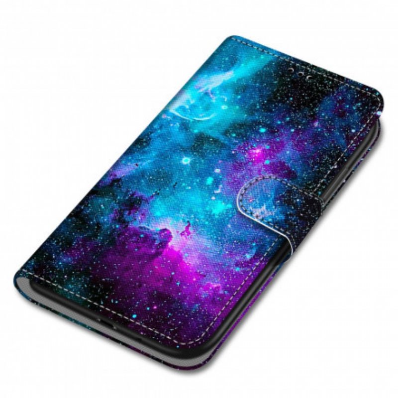 Folio-fodral Samsung Galaxy S21 Ultra 5G Kosmisk Himmel