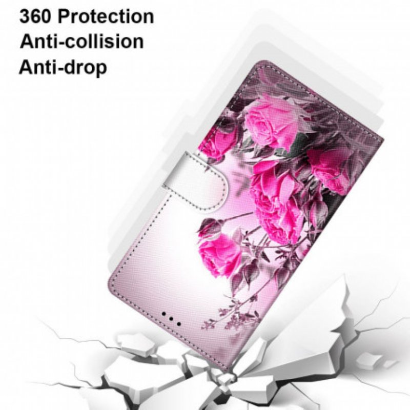 Folio-fodral Samsung Galaxy S21 Ultra 5G Magiska Blommor