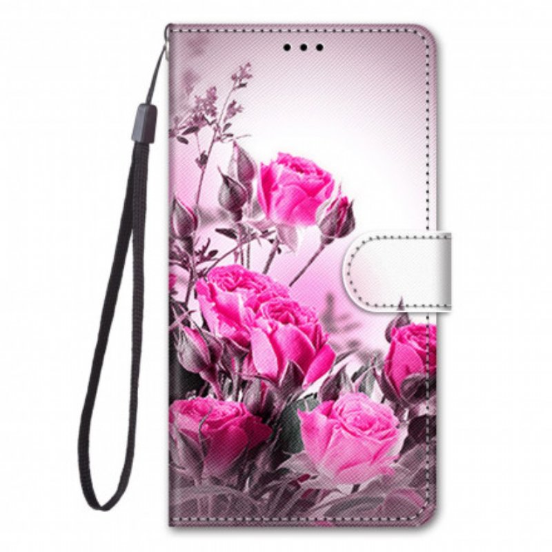 Folio-fodral Samsung Galaxy S21 Ultra 5G Magiska Blommor