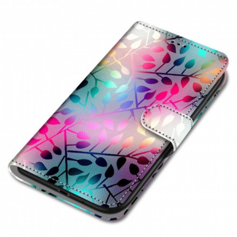 Folio-fodral Samsung Galaxy S21 Ultra 5G Neon Blad