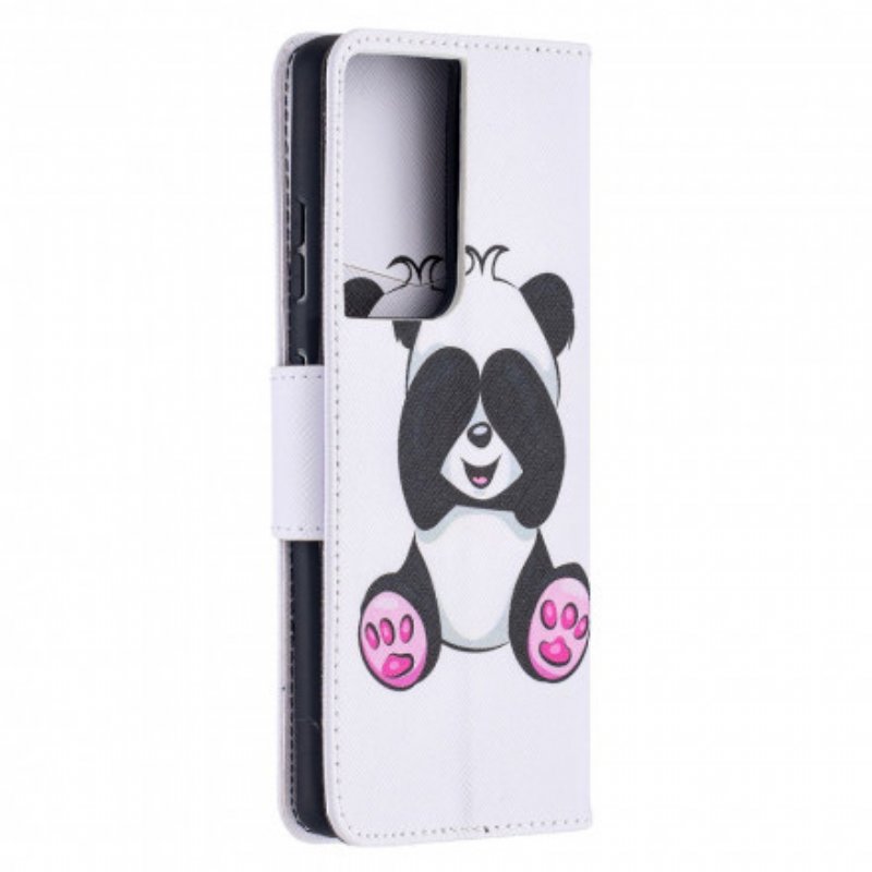 Folio-fodral Samsung Galaxy S21 Ultra 5G Panda Kul