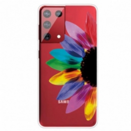 Skal Samsung Galaxy S21 Ultra 5G Färgglad Blomma