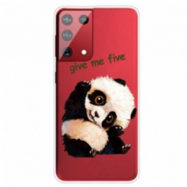 Skal Samsung Galaxy S21 Ultra 5G Panda Ge Mig Fem