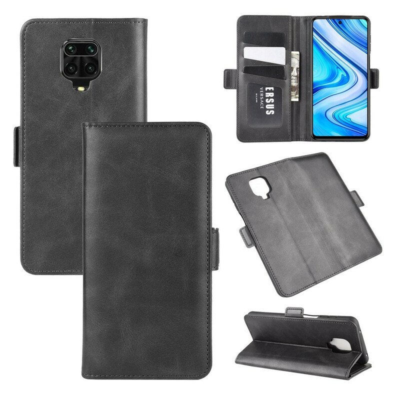 Fodral Xiaomi Redmi Note 9S / 9 Pro Folio-fodral Dubbel Klaff