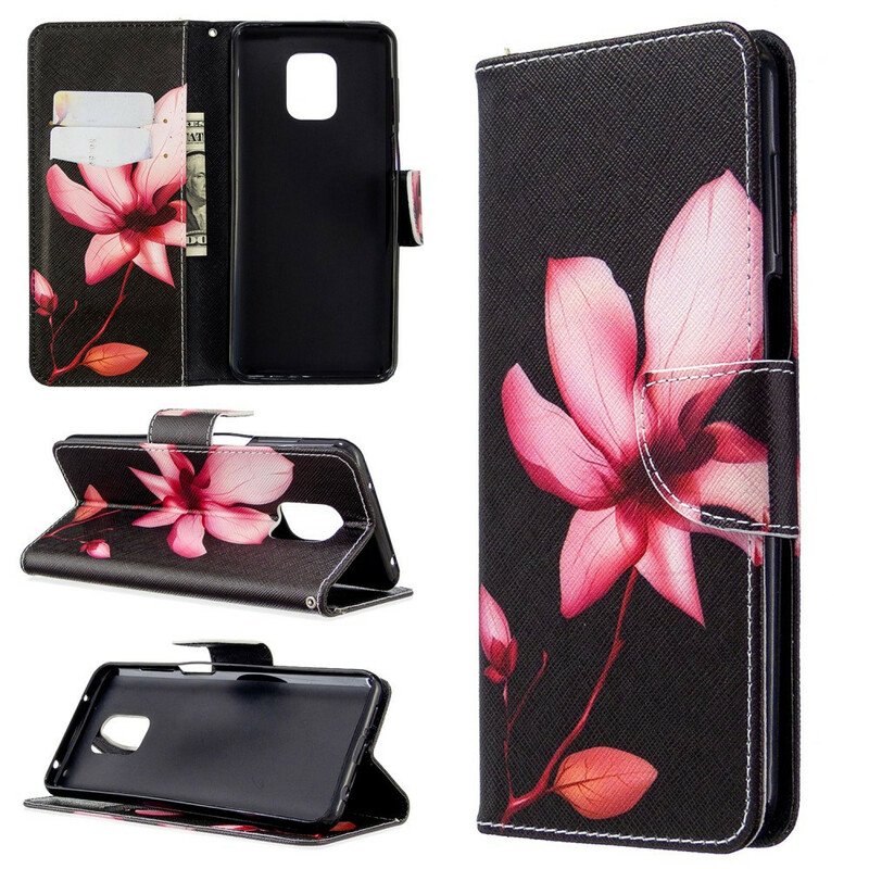 Fodral Xiaomi Redmi Note 9S / 9 Pro Rosa Blomma