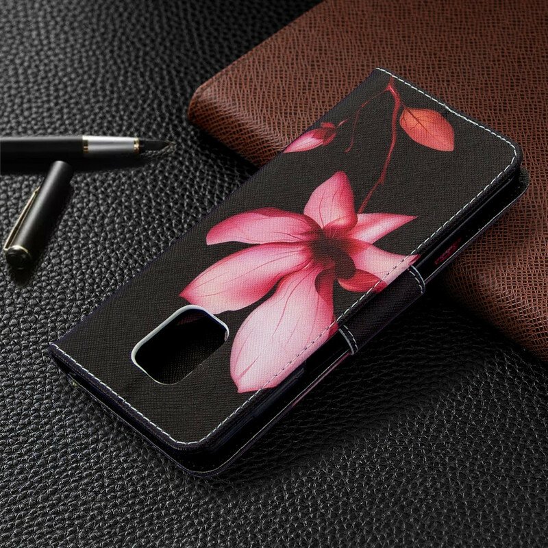 Fodral Xiaomi Redmi Note 9S / 9 Pro Rosa Blomma