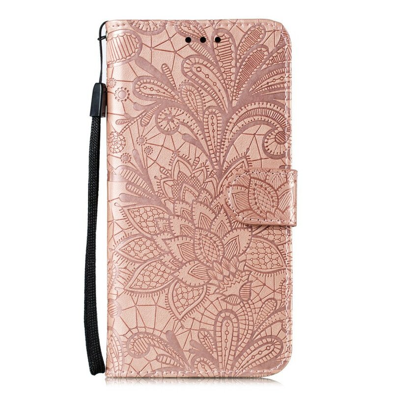 Fodral Xiaomi Redmi Note 9S / 9 Pro Stamblommor