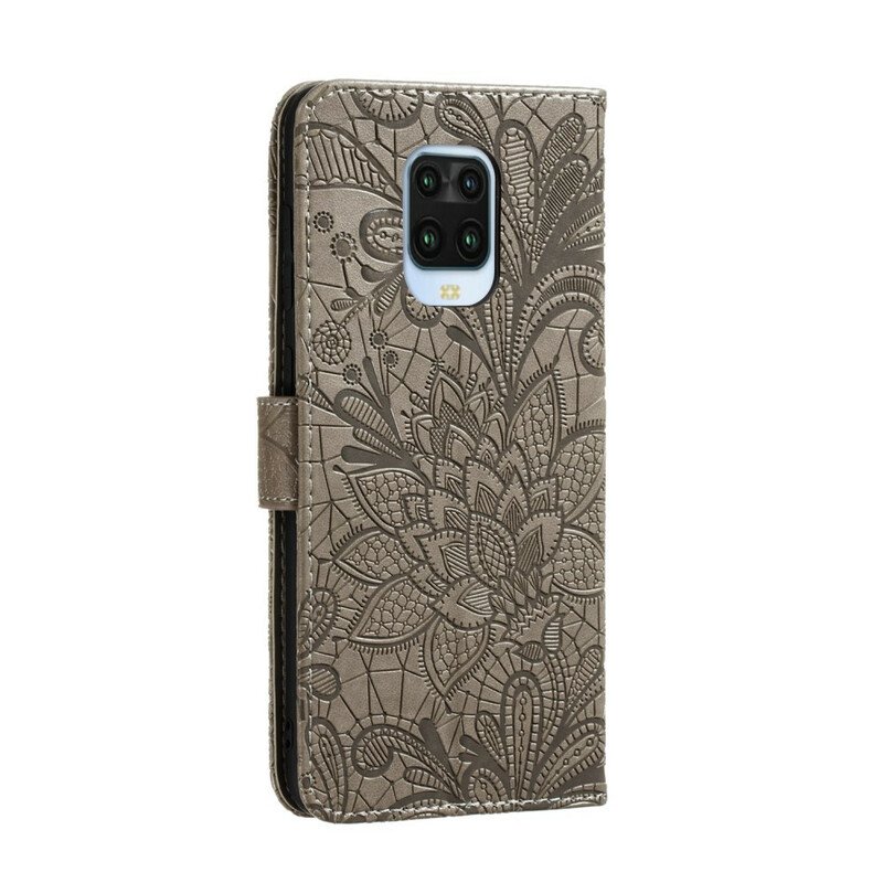 Fodral Xiaomi Redmi Note 9S / 9 Pro Stamblommor