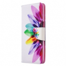 Folio-fodral Xiaomi Redmi Note 9S / 9 Pro Akvarell Blomma