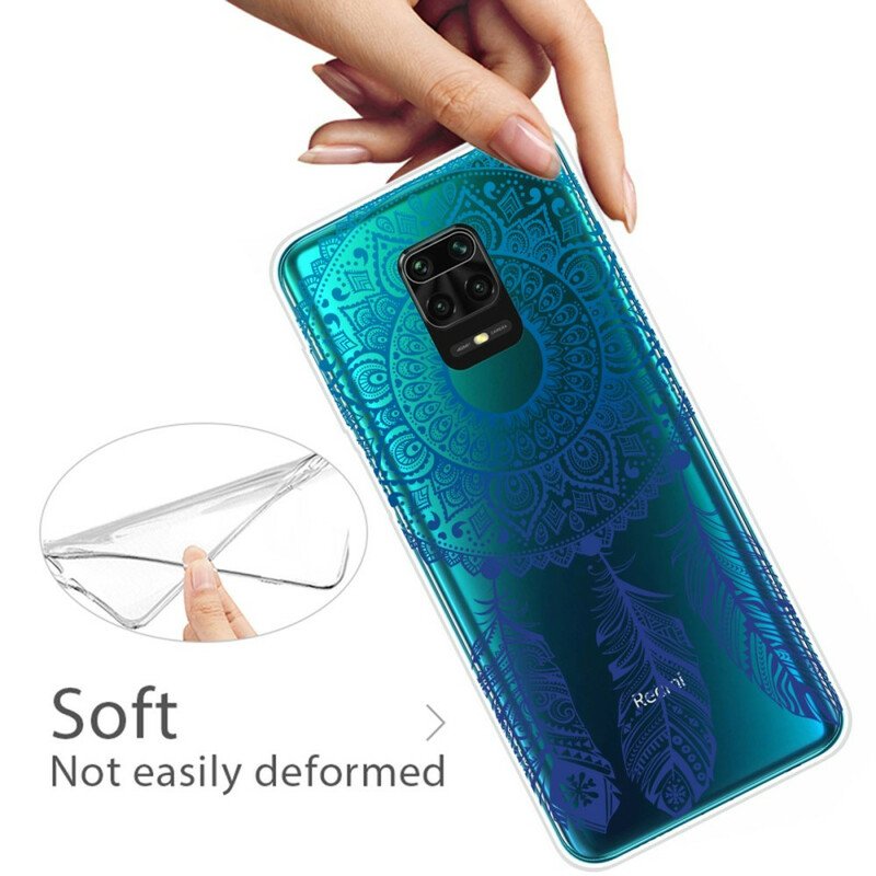 Skal Xiaomi Redmi Note 9S / 9 Pro Singelblomma Mandala