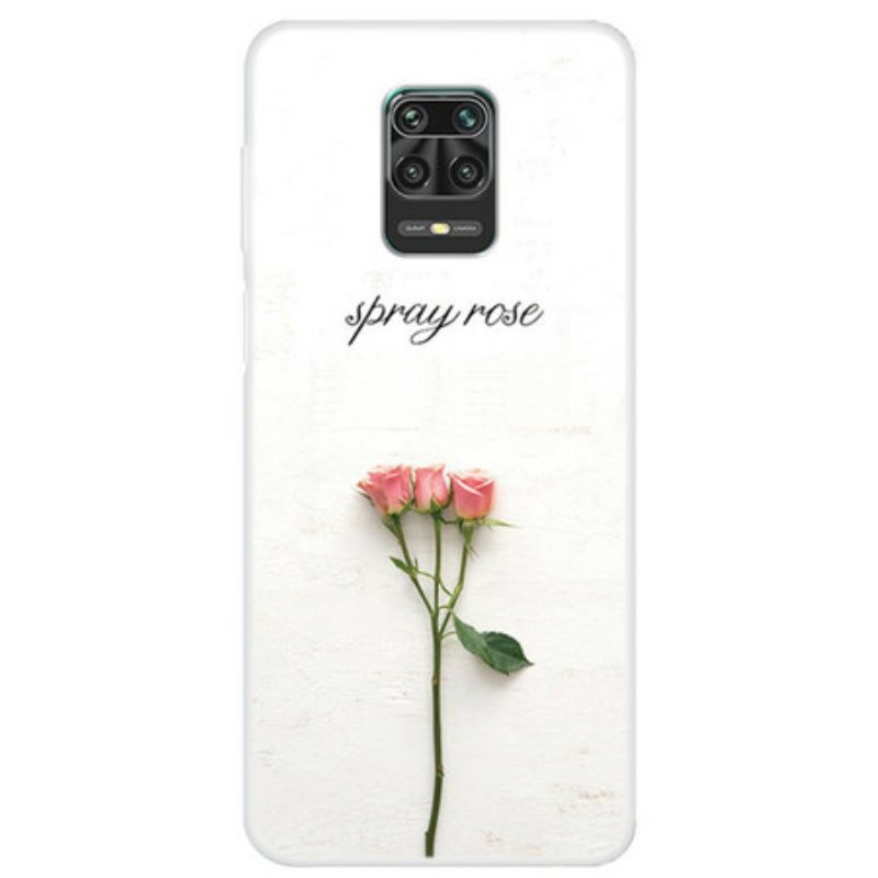 Skal Xiaomi Redmi Note 9S / 9 Pro Spray Roses