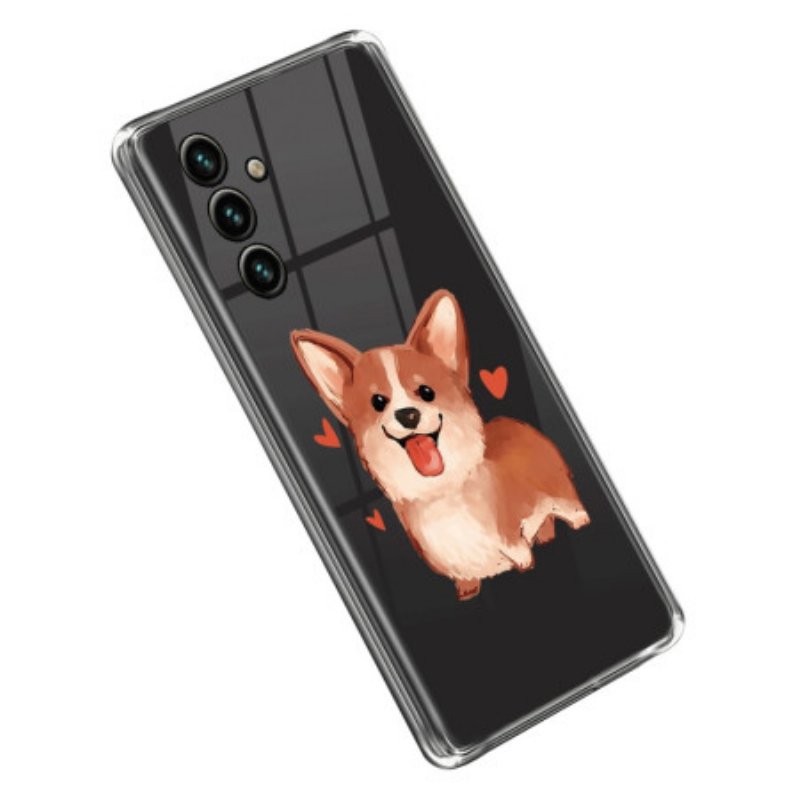 Skal Samsung Galaxy A14 / A14 5G Genomskinlig Hund