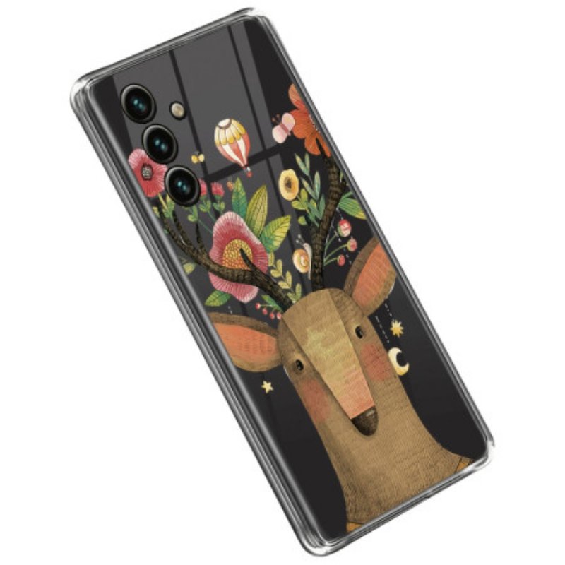 Skal Samsung Galaxy A14 / A14 5G Sömlös Tribal Deer