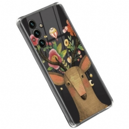 Skal Samsung Galaxy A14 / A14 5G Sömlös Tribal Deer