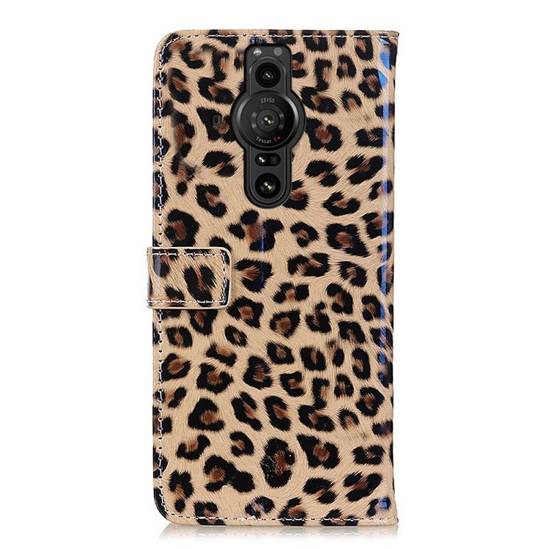 Fodral Sony Xperia Pro-I Leopard