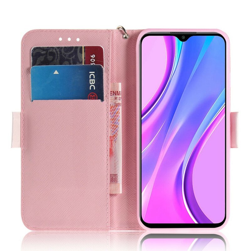 Fodral Xiaomi Redmi 9 Med Kedjar Strappy Pump