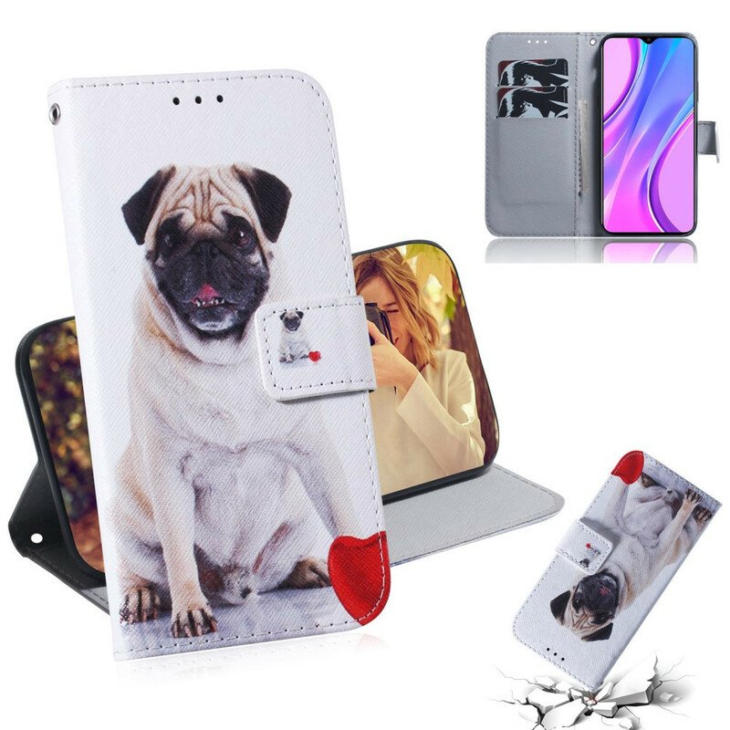 Fodral Xiaomi Redmi 9 Mops Hund