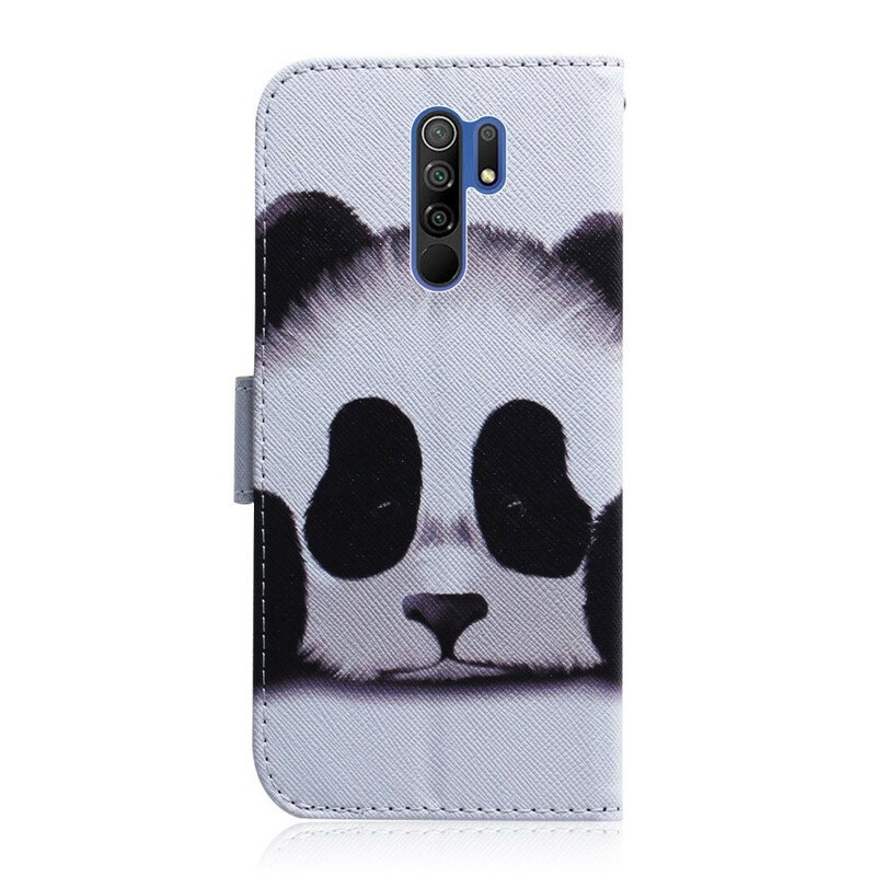 Fodral Xiaomi Redmi 9 Panda Ansikte