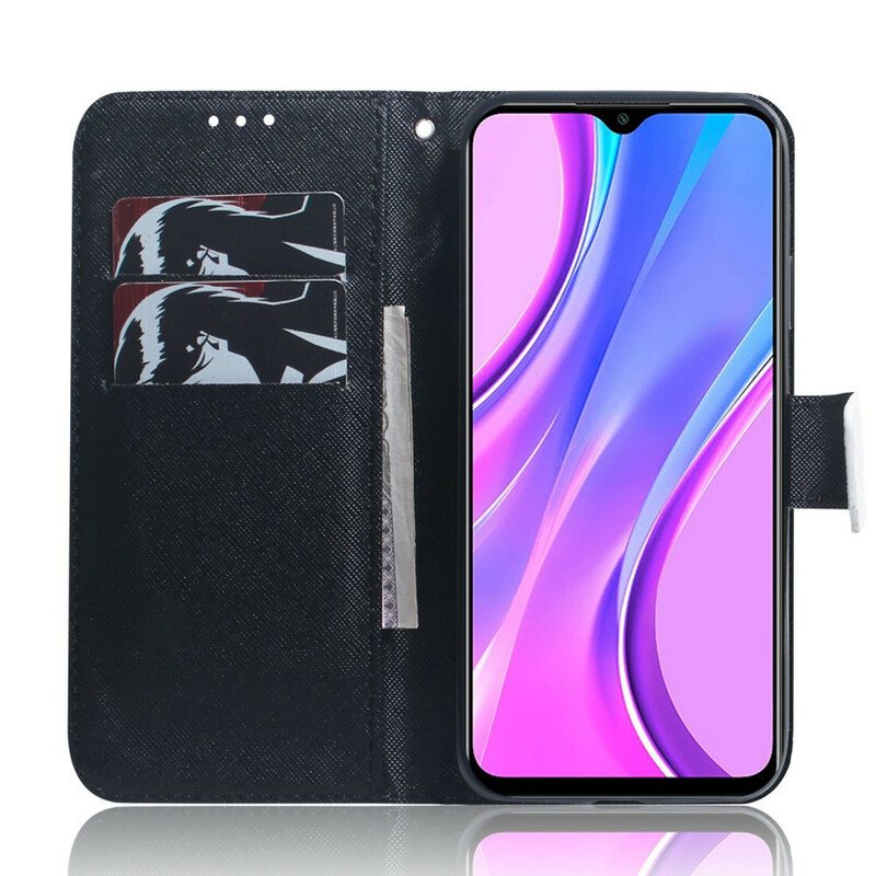 Fodral Xiaomi Redmi 9 Panda Ansikte