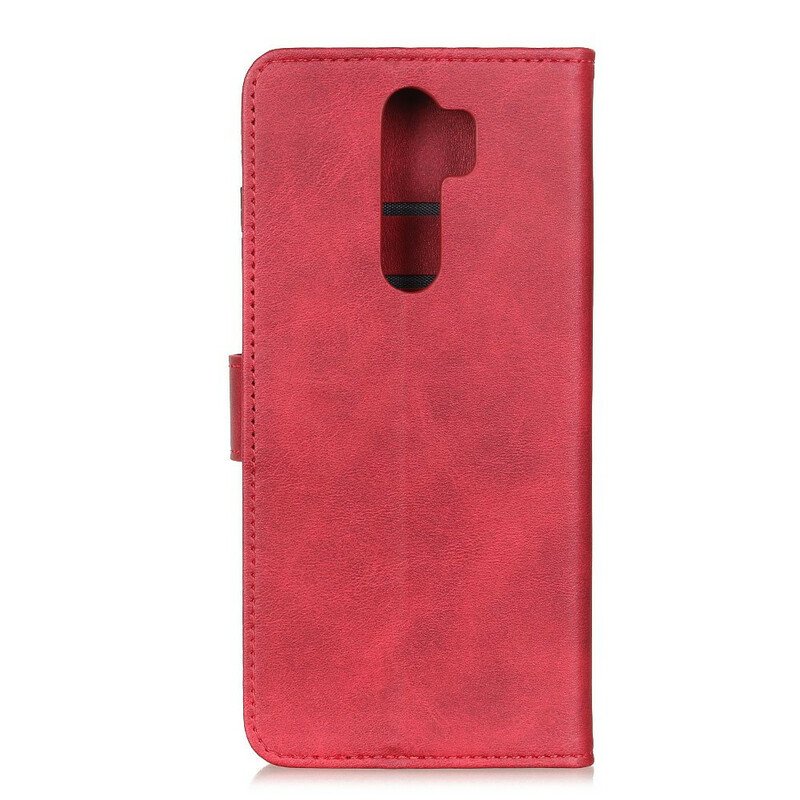 Fodral Xiaomi Redmi 9 Retro Matt Lädereffekt