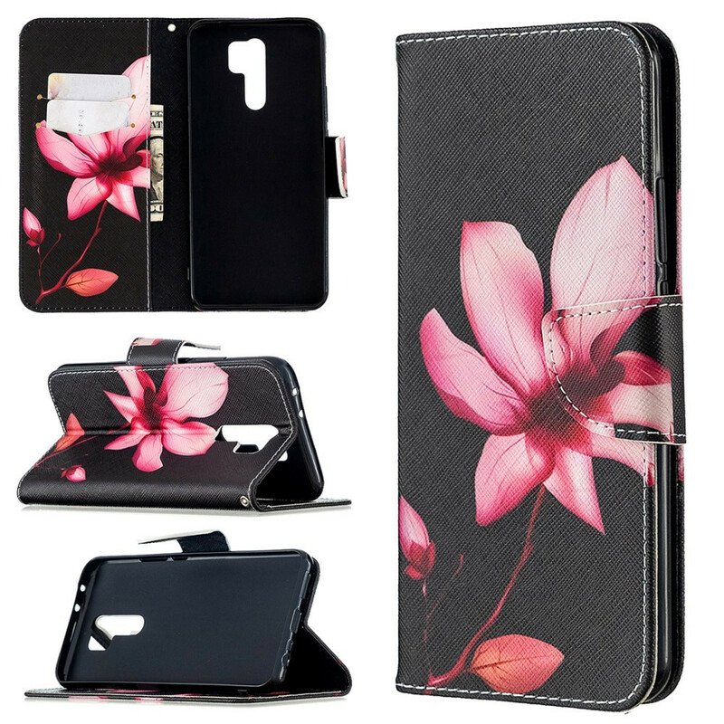 Fodral Xiaomi Redmi 9 Rosa Blomma