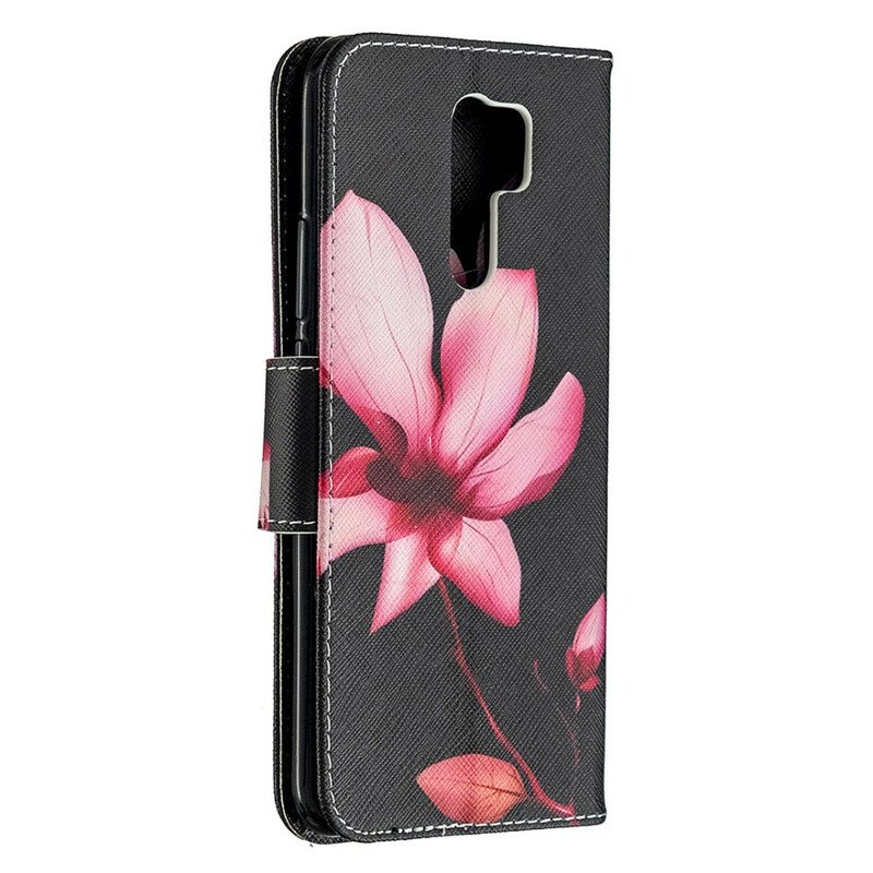 Fodral Xiaomi Redmi 9 Rosa Blomma