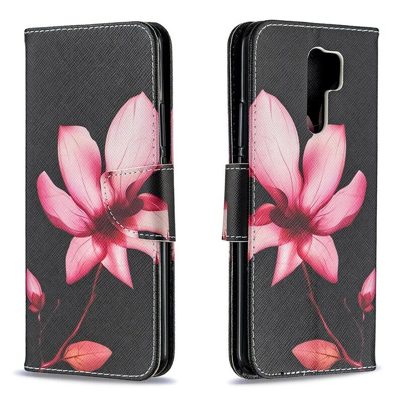 Fodral Xiaomi Redmi 9 Rosa Blomma