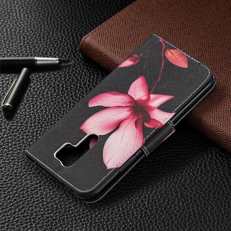 Fodral Xiaomi Redmi 9 Rosa Blomma