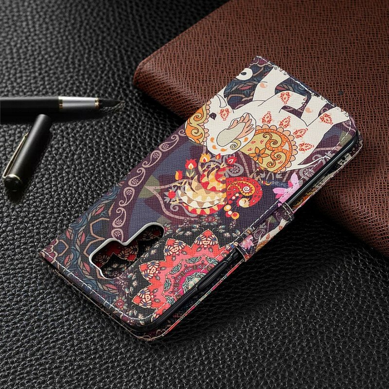 Folio-fodral Xiaomi Redmi 9 Indiska Elefanter