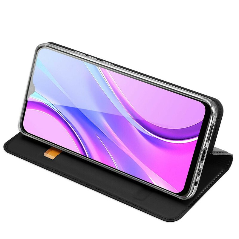 Folio-fodral Xiaomi Redmi 9 Läderfodral Skin Pro Dux Ducis