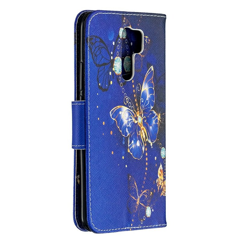 Folio-fodral Xiaomi Redmi 9 Otroliga Fjärilar