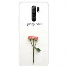 Mobilskal Xiaomi Redmi 9 Spray Roses