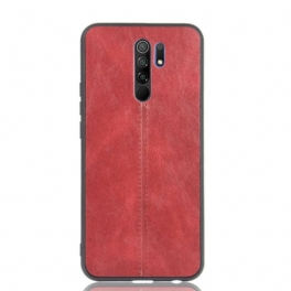 Skal Xiaomi Redmi 9 Couture Lädereffekt