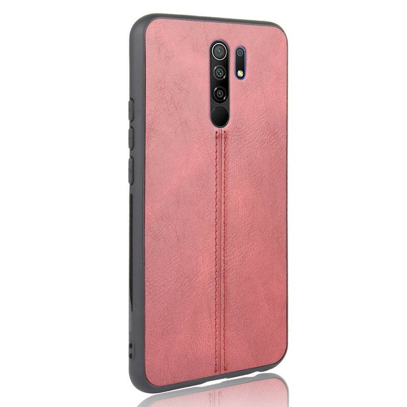 Skal Xiaomi Redmi 9 Couture Lädereffekt