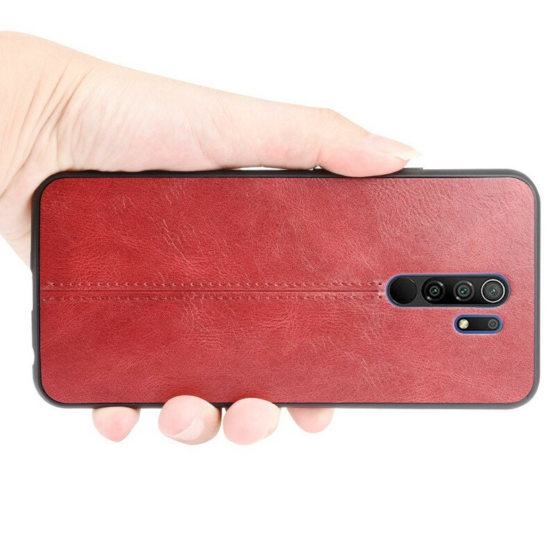 Skal Xiaomi Redmi 9 Couture Lädereffekt