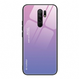 Skal Xiaomi Redmi 9 Härdat Glas Var Dig Själv