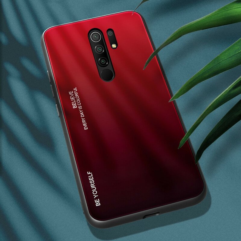 Skal Xiaomi Redmi 9 Härdat Glas Var Dig Själv