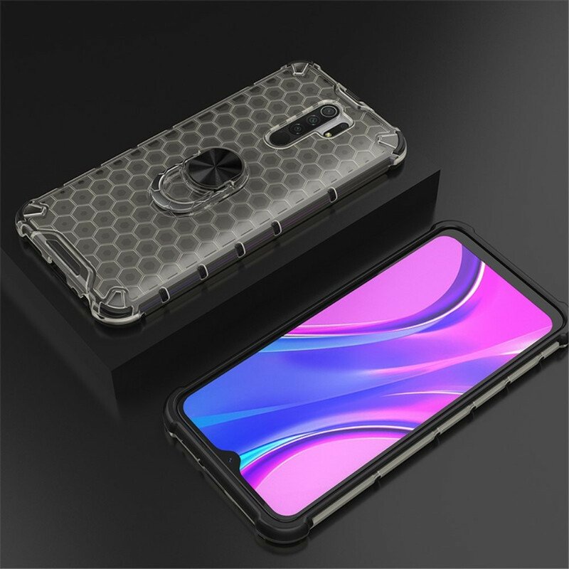 Skal Xiaomi Redmi 9 Honeycomb Och Ring Style