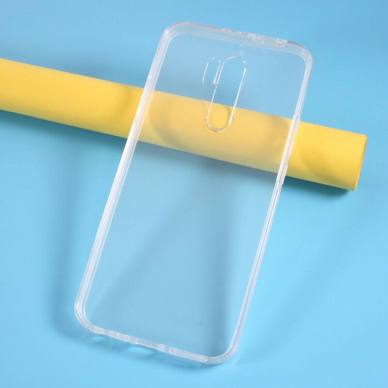 Skal Xiaomi Redmi 9 Transparent Fram Och Bak