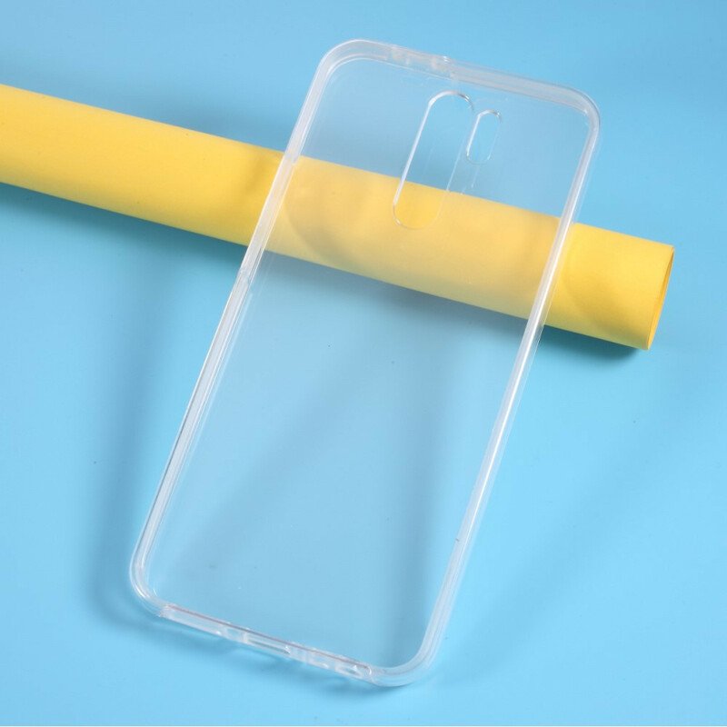 Skal Xiaomi Redmi 9 Transparent Fram Och Bak