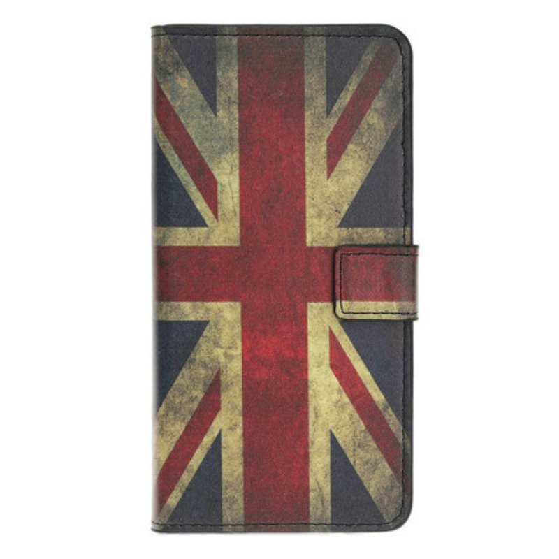 Folio-fodral iPhone 12 Mini Englands Flagga