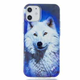 Skal iPhone 12 Mini Fluorescerande Wolf Series