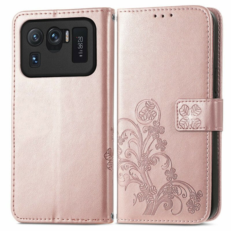 Folio-fodral Xiaomi Mi 11 Ultra Asiatiska Blommor