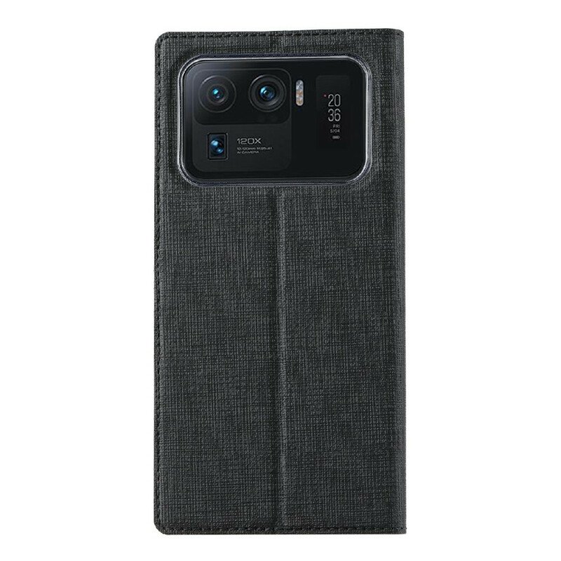 Folio-fodral Xiaomi Mi 11 Ultra Läderfodral Texturerad Vili Dmk