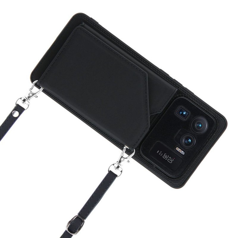 Mobilskal Xiaomi Mi 11 Ultra Multi-card Holder Lanyard