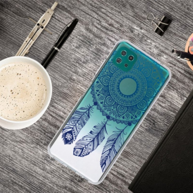 Mobilskal Samsung Galaxy A22 5G Singelblomma Mandala