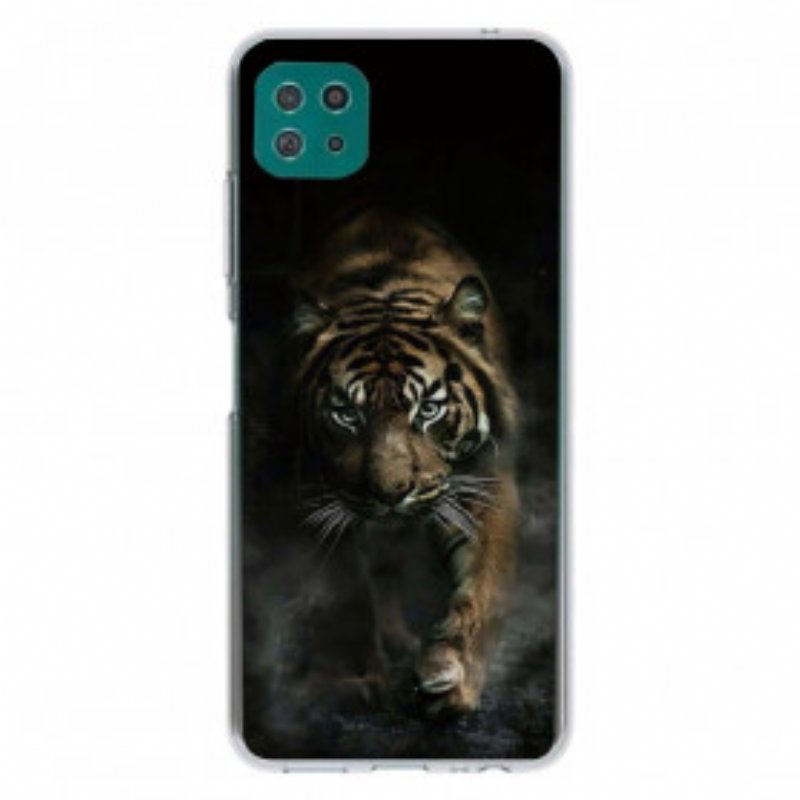 Skal Samsung Galaxy A22 5G Flexibel Tiger